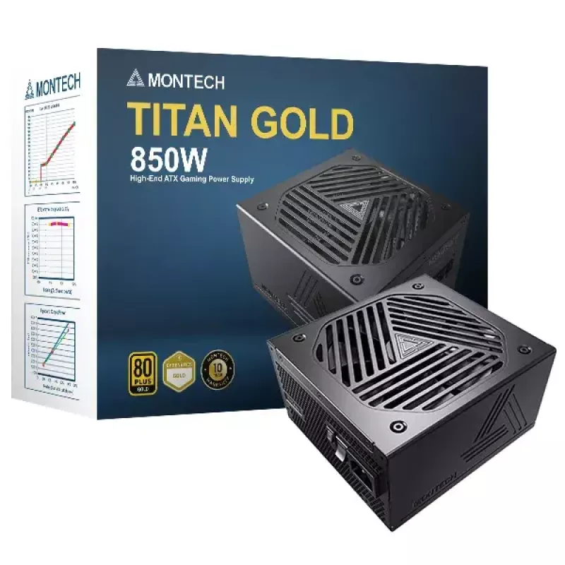 Napájací zdroj Montech TITAN GOLD 850W