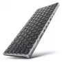 Axagon HMC-KB-US, USB 5Gbps hub s klávesnicou, HDMI 4K/60Hz, 3x USB-A, SD/mSD, audio, PD 100, US rozloženie