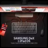 Axagon HMC-KB-US, USB 5Gbps hub s klávesnicou, HDMI 4K/60Hz, 3x USB-A, SD/mSD, audio, PD 100, US rozloženie