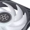 Ventilátor Silverstone VISTA 120 ARGB 12 cm čierny 2000 RPM FDB