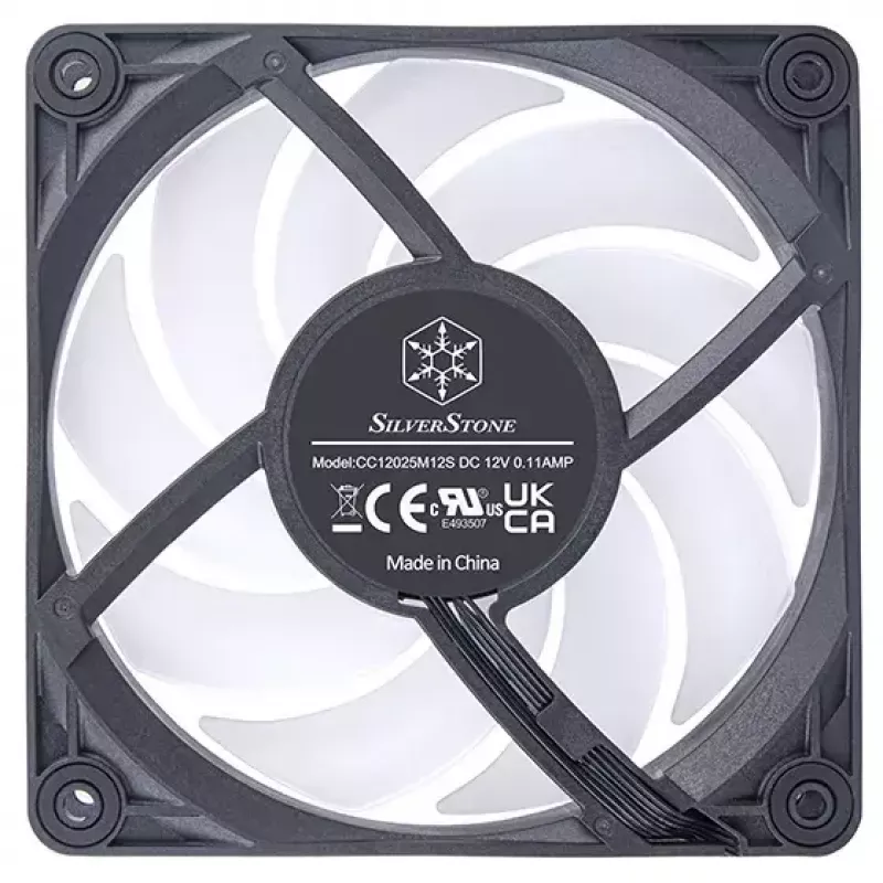 Ventilátor Silverstone VISTA 120 ARGB 12 cm čierny 2000 RPM FDB