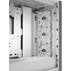 CORSAIR iCUE 5000X RGB - Tempered Glass Mid-Tower ATX PC Smart Case - biela