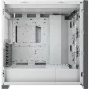 CORSAIR iCUE 5000X RGB - Tempered Glass Mid-Tower ATX PC Smart Case - biela