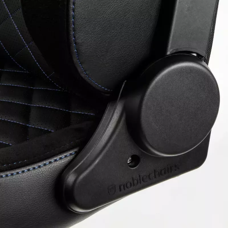noblechairs EPIC NBL-PU-BLU-002 herná stolička, čierna/modrá
