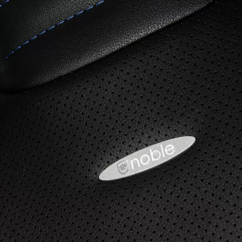 noblechairs EPIC NBL-PU-BLU-002 herná stolička, čierna/modrá
