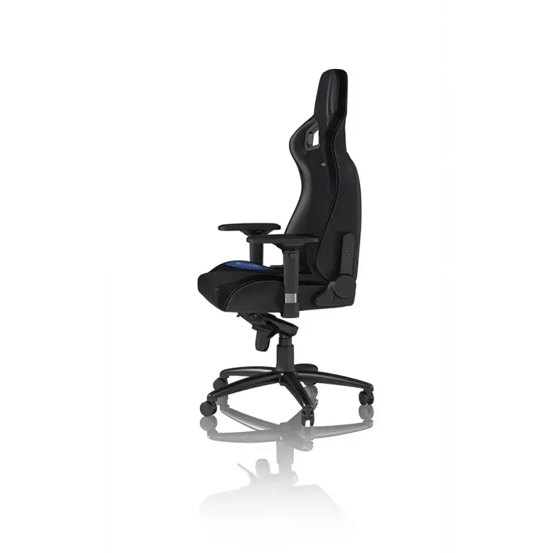 noblechairs EPIC NBL-PU-BLU-002 herná stolička, čierna/modrá