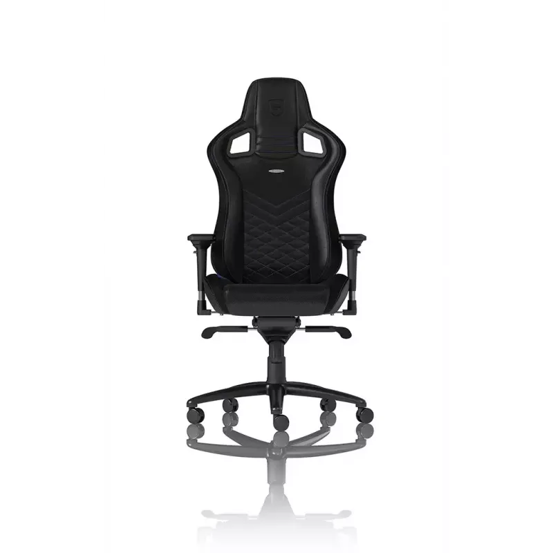noblechairs EPIC NBL-PU-BLU-002 herná stolička, čierna/modrá