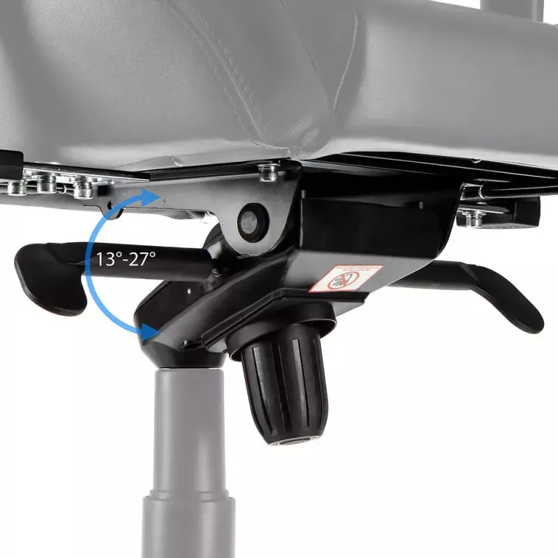 noblechairs EPIC NBL-PU-BLU-002 herná stolička, čierna/modrá