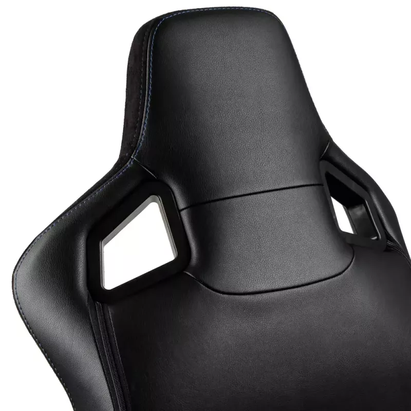 noblechairs EPIC NBL-PU-BLU-002 herná stolička, čierna/modrá