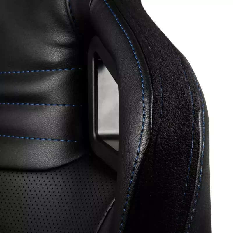 noblechairs EPIC NBL-PU-BLU-002 herná stolička, čierna/modrá