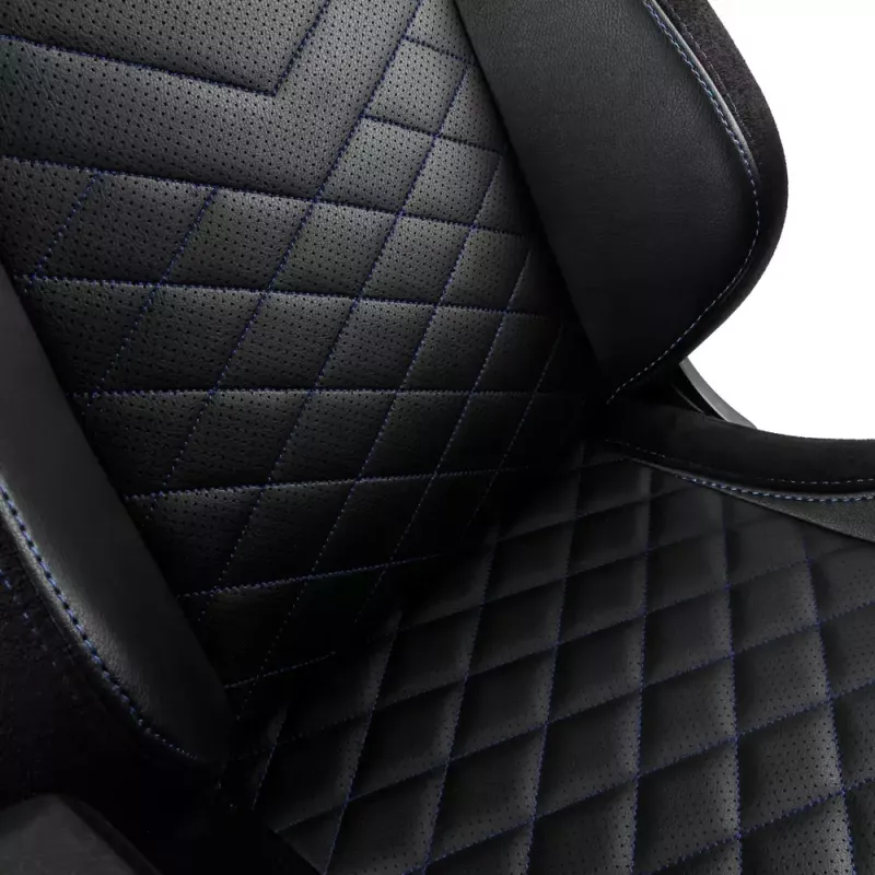 noblechairs EPIC NBL-PU-BLU-002 herná stolička, čierna/modrá