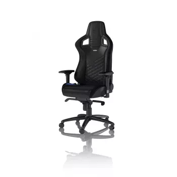 Herná stolička noblechairs EPIC čalúnené sedadlo čierna 120 kg