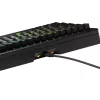 Glorious GMMK 3 65% prispôsobiteľná herná klávesnica GLO-KB-GMMK3-65-PB-FOX-W-BLK-US, pre-built, drôtová, spínače Fox, ANSI US, čierna