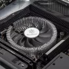 SilverStone SST-NT07-1700 nízkoprofilový vzduchový chladič CPU, 80 mm, 1500–3600 ot./min., čierny