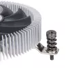 SilverStone SST-NT07-1700 nízkoprofilový vzduchový chladič CPU, 80 mm, 1500–3600 ot./min., čierny
