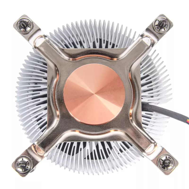 SilverStone SST-NT07-1700 nízkoprofilový vzduchový chladič CPU, 80 mm, 1500–3600 ot./min., čierny