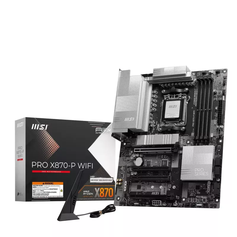 Základná doska MSI PRO X870-P WIFI, AMD X870, socket AM5, ATX
