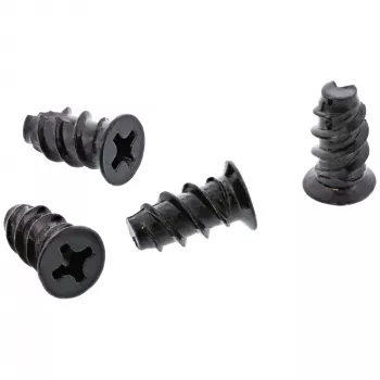 InLine skrutky ventilátora 5,0x10,0mm čierne 50 ks