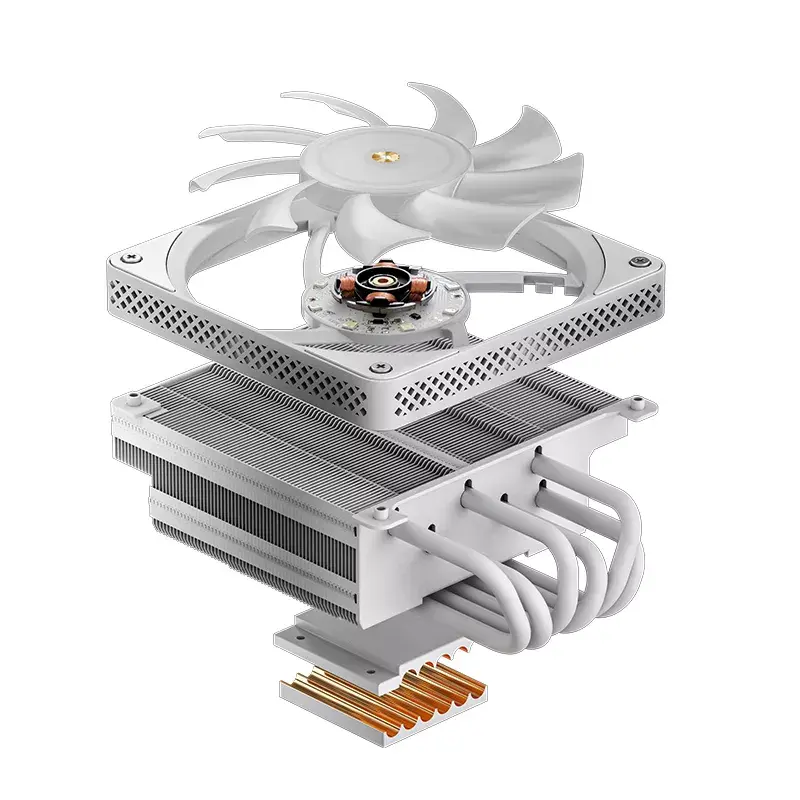 Vzduchový chladič Jonsbo HX6200D 12 cm 700-1800 RPM biely