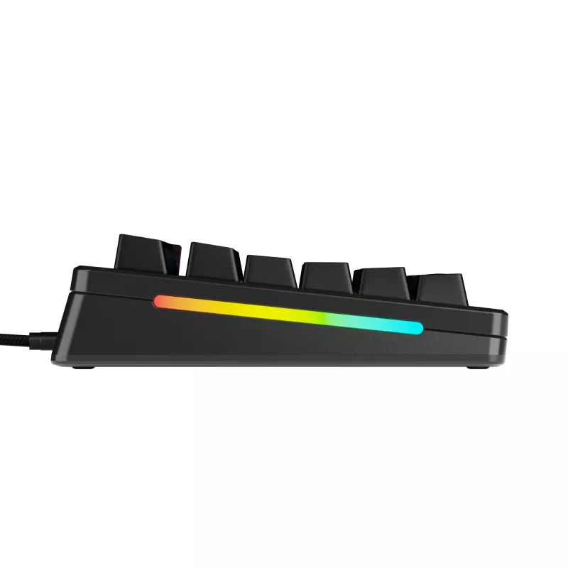 Glorious Gaming GMMK 3 PRO 75% Prebuilt Wired čierna - US, káblová, USB, mechanická, QWERTY, RGB LED, čierna