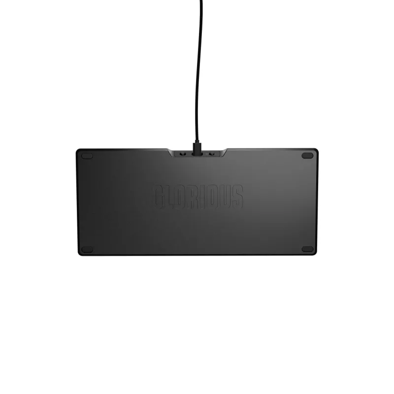 Glorious Gaming GMMK 3 PRO 75% Prebuilt Wired čierna - US, káblová, USB, mechanická, QWERTY, RGB LED, čierna
