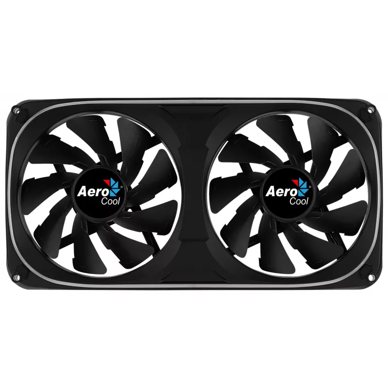 Aerocool ASTRO24 Dual Fan PC 12cm ARGB LED antivibračná podpora čierna