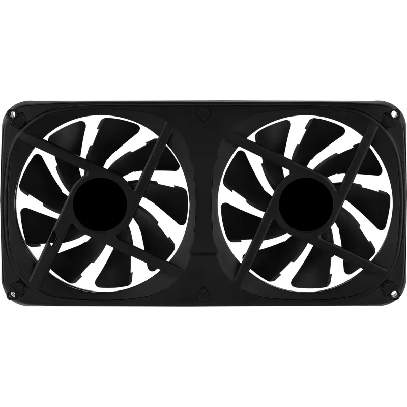 Aerocool ASTRO24 Dual Fan PC 12cm ARGB LED antivibračná podpora čierna