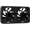 Aerocool ASTRO24 Dual Fan PC 12cm ARGB LED antivibračná podpora čierna