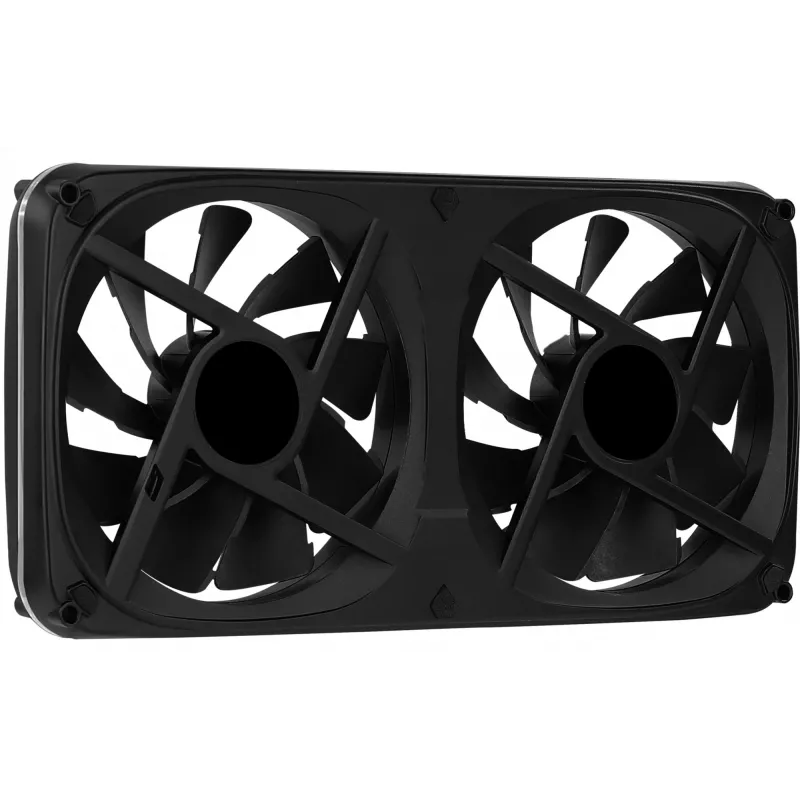 Aerocool ASTRO24 Dual Fan PC 12cm ARGB LED antivibračná podpora čierna
