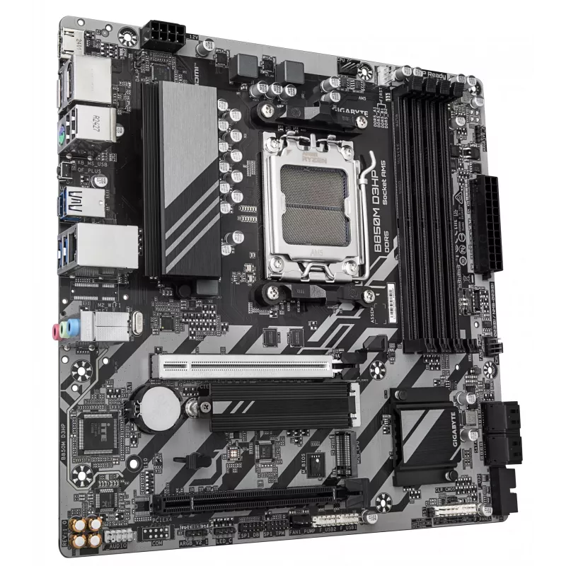Základná doska GIGABYTE B850M D3HP, AMD B850, AM5, Micro ATX