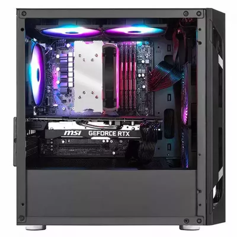 Silverstone FARA H1M Micro Tower PC skriňa čierna