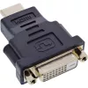 InLine HDMI na DVI adaptér konektor samec / 24+1 konektor samica pozlátený, 4K2K