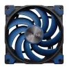 Ventilátor Akasa ALUCIA SC chladič procesora 14 cm čierny modrý hydrodynamické klzné ložisko