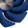 Ventilátor Akasa ALUCIA SC chladič procesora 14 cm čierny modrý hydrodynamické klzné ložisko