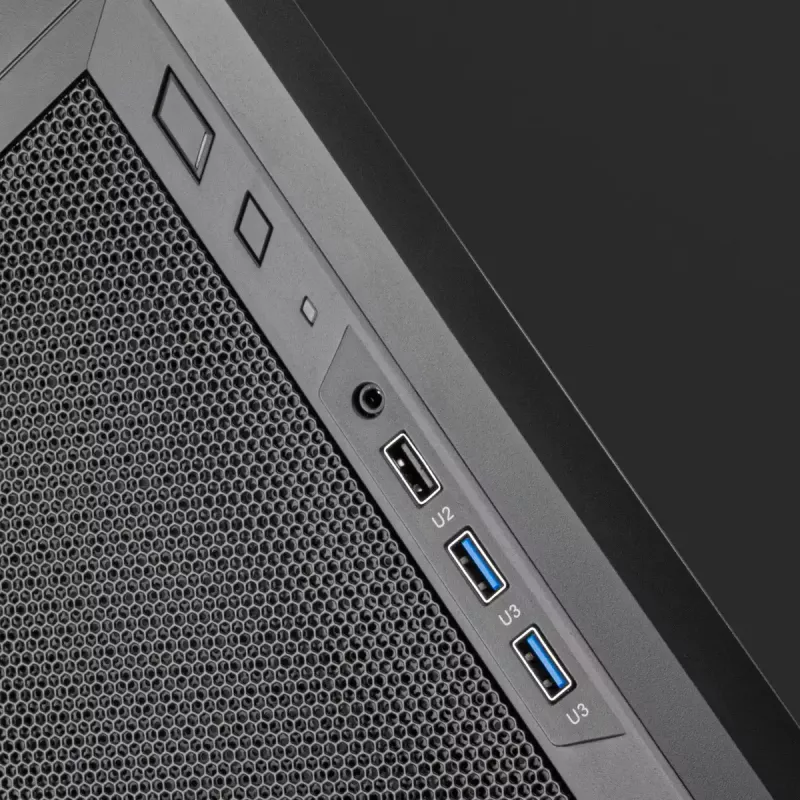 PC skriňa Silverstone FARA 311 Micro ATX, čierna
