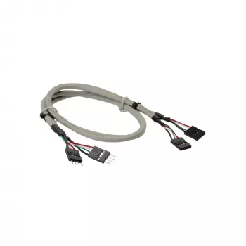 InLine USB 2.0 predlžovací interný 2x 4 pin kolík / kolíková zásuvka, 0,60m
