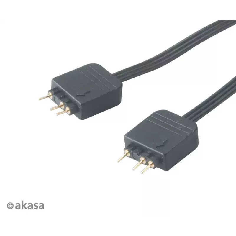 Addressable RGB LED rozbočovací kábel Akasa AK-CBLD08-12BK