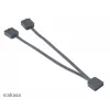 Addressable RGB LED rozbočovací kábel Akasa AK-CBLD08-12BK