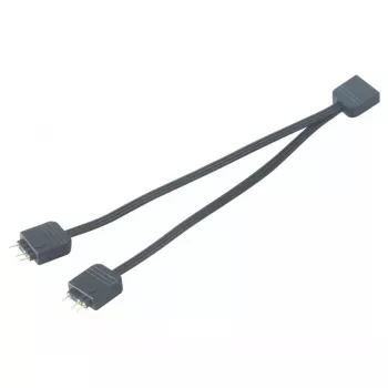 Addressable RGB LED rozbočovací kábel Akasa AK-CBLD08-12BK