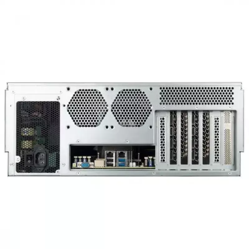 SilverStone SST-RM43-320-RS 4U rackové serverové šasi, E-ATX / SSI EEB, 20x 3,5″ SATA/SAS Hot-Swap, čierne