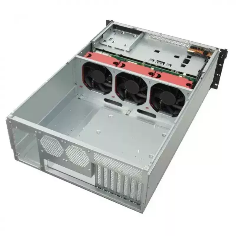 SilverStone SST-RM43-320-RS 4U rackové serverové šasi, E-ATX / SSI EEB, 20x 3,5″ SATA/SAS Hot-Swap, čierne