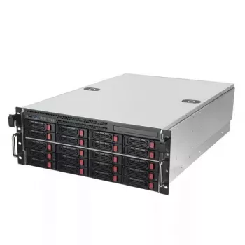 Skriňa pre HDD Silverstone SST-RM43-320-RS 20 pozícií 2,5/3,5 palca sivá