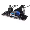 Alphacool ES predný I/O panel s USB 3.0 a sadou káblov pre serverové skrinky (25057)