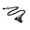 Alphacool ES predný I/O panel s USB 3.0 a sadou káblov pre serverové skrinky (25057)