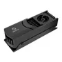 Chladič M.2 SSD Akasa Gecko Pro LX A-M2HS04-BK — hliníkový chladič pre jednostranné M.2 disky