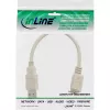 USB adaptérový kábel USB Type-A samec / PS/2 samica InLine 33102