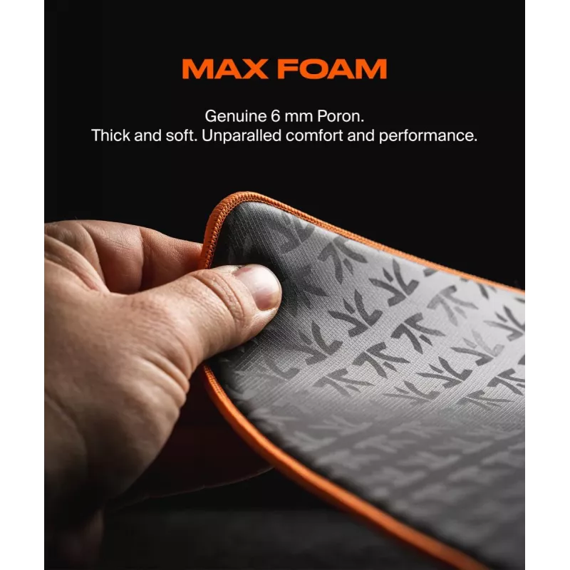 FNATIC podložka pod myš - Dash V2 Max L - oranžová západ slnka