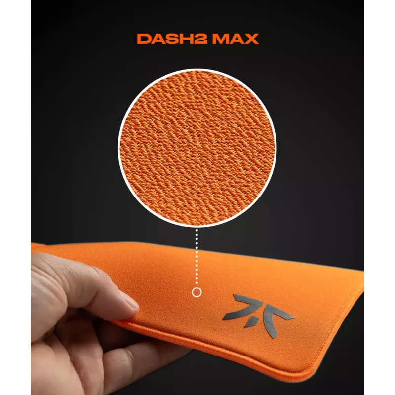 FNATIC podložka pod myš - Dash V2 Max L - oranžová západ slnka
