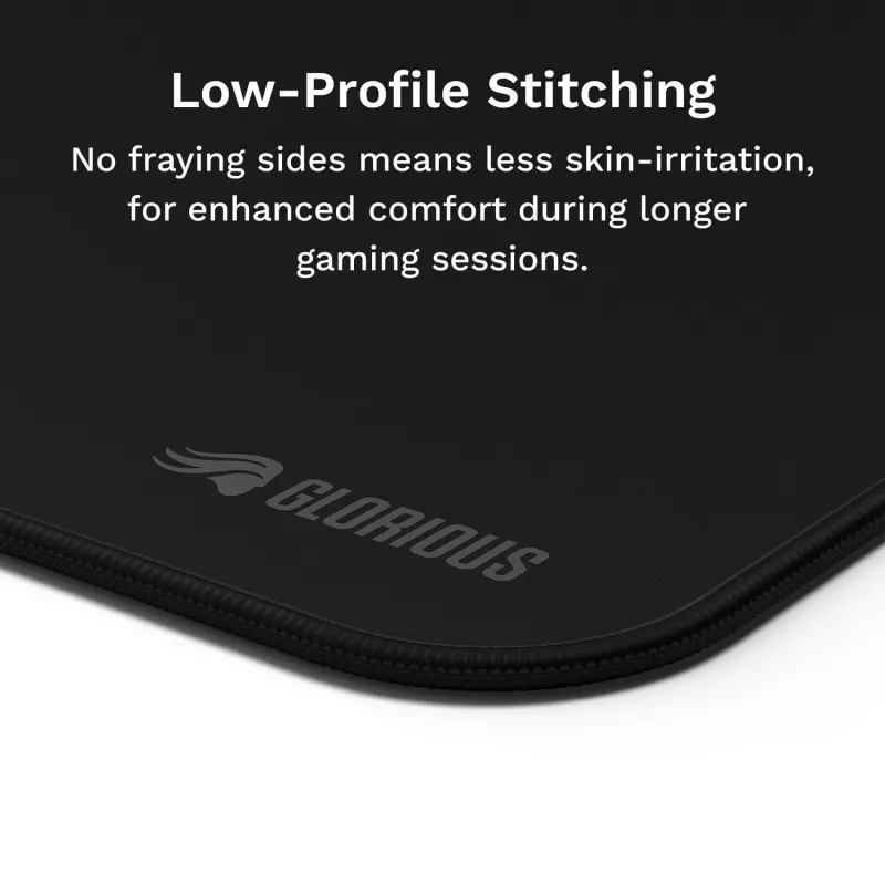 Podložka pod myš Glorious Gaming Glorious Mouse Pad 2 3XL - vyšívaná - čierna