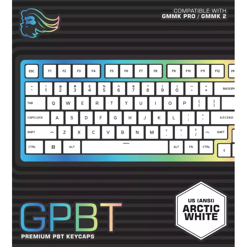 Glorious Gaming GPBT klávesové krytky